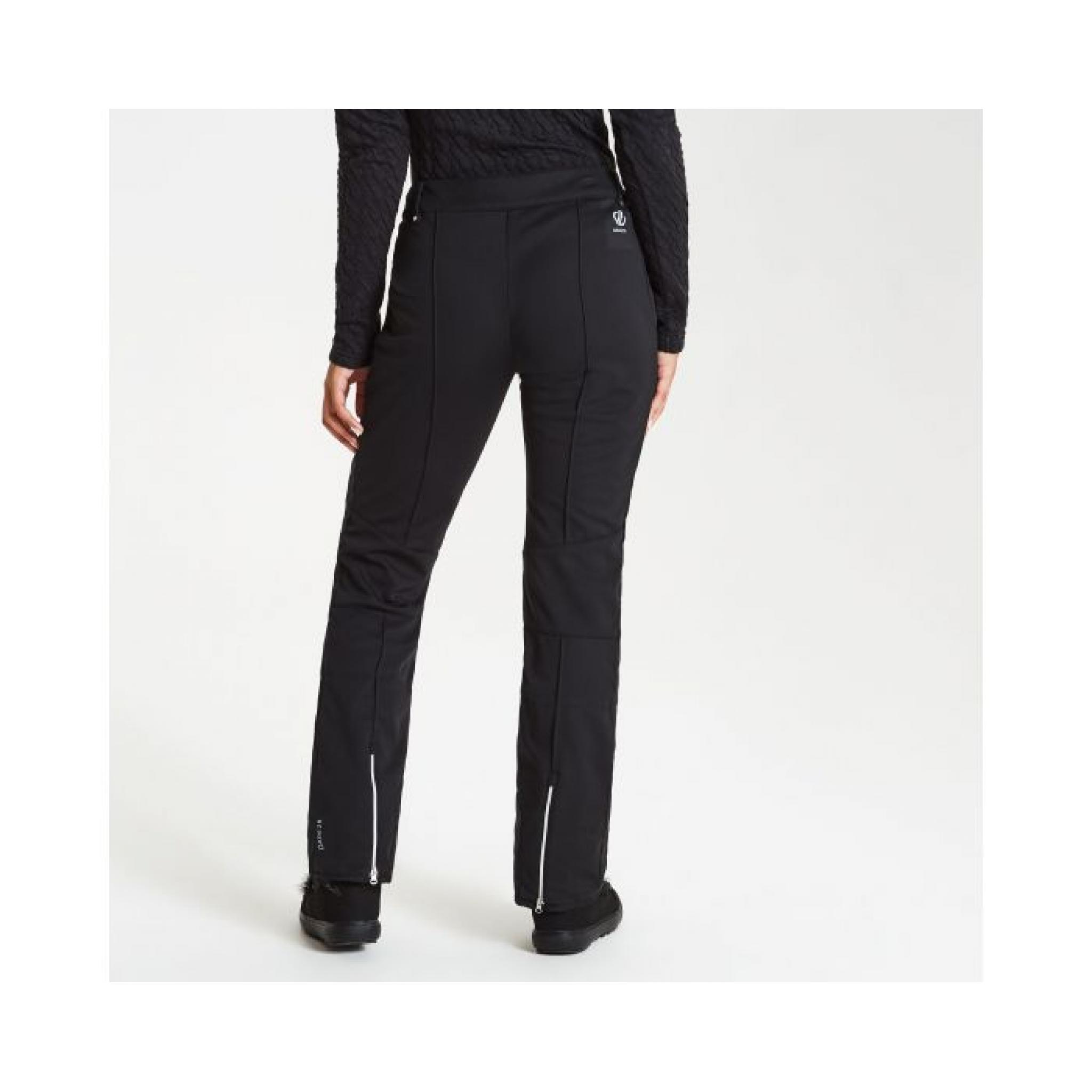 Womens DARE2B CLARITY BLACK Skinny Stretch Ski Pant REG LEG