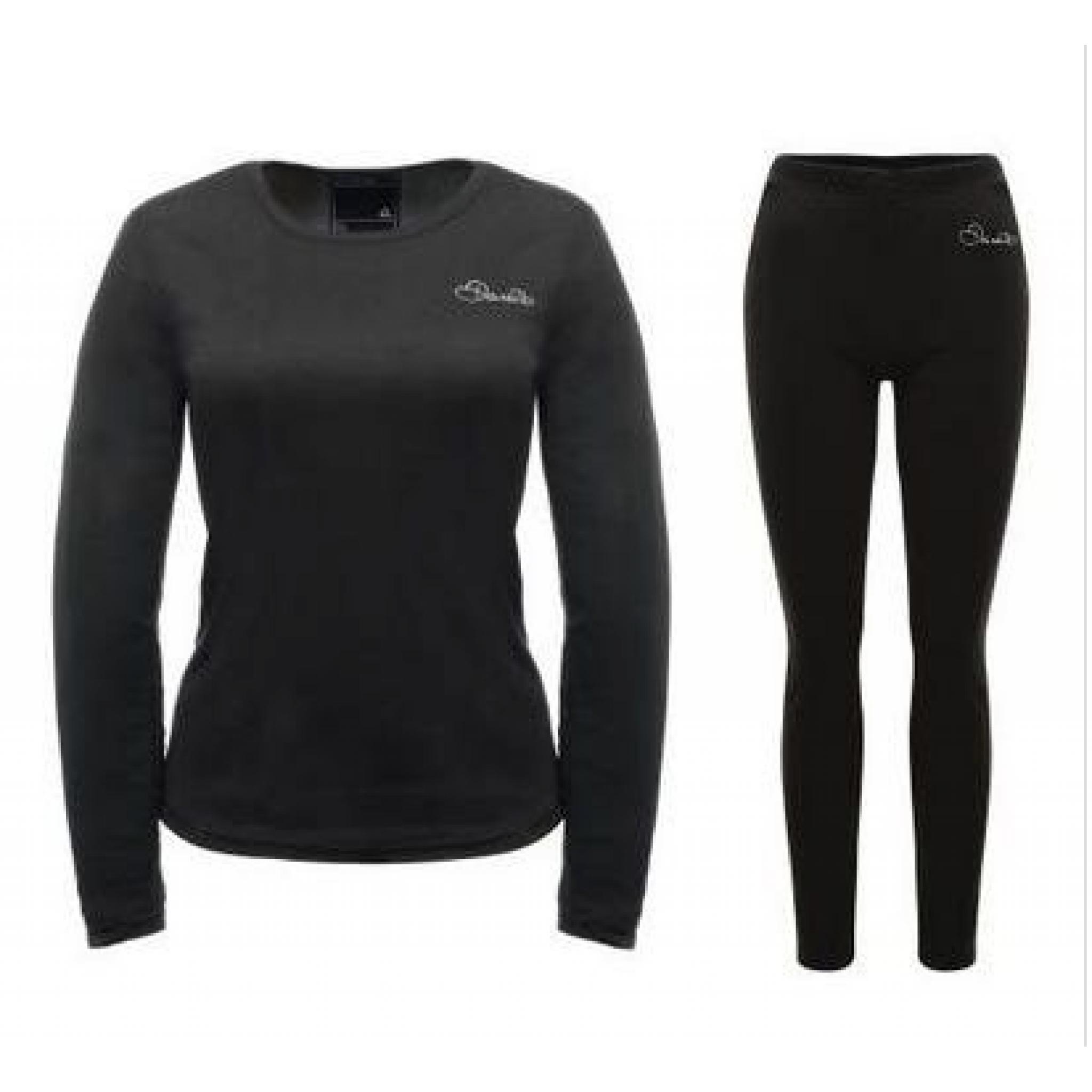 Dare2b INSULATE Black Womens Thermal Base Layer Set