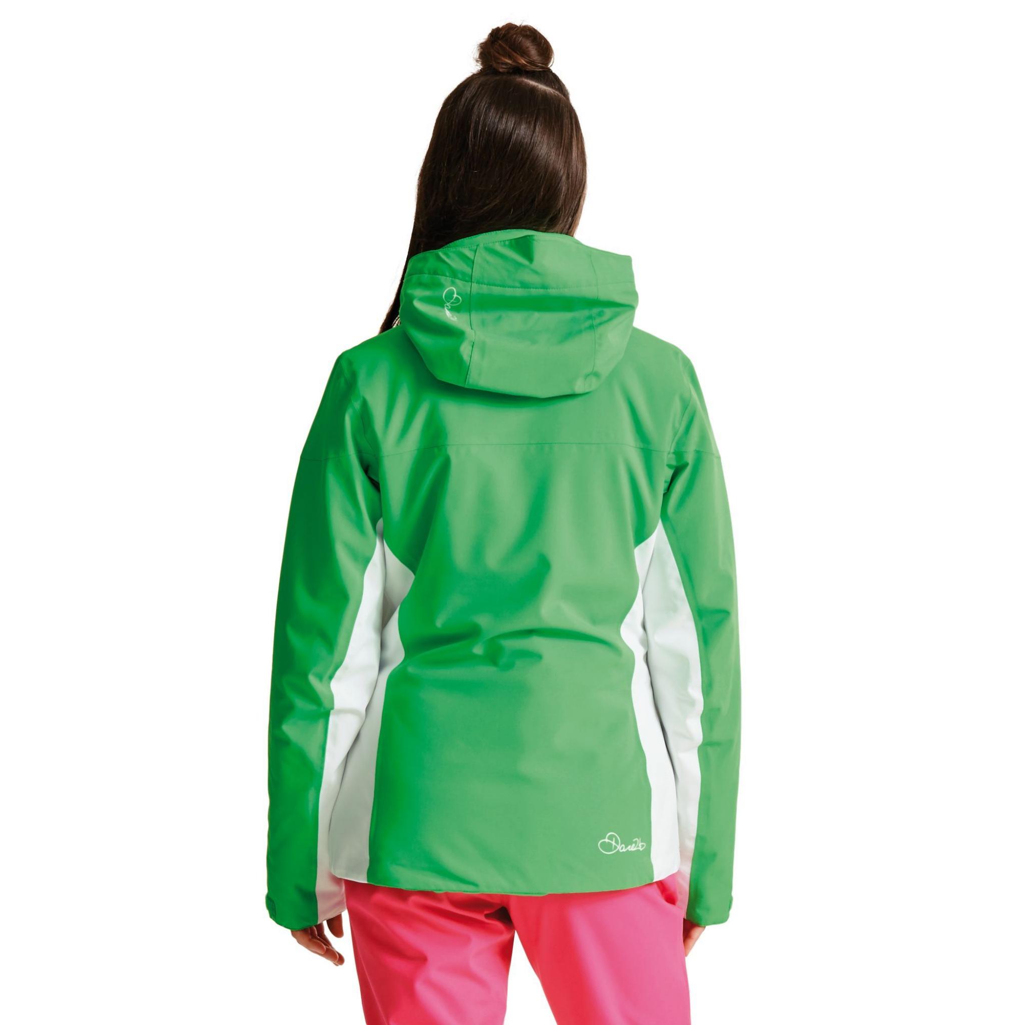 DARE2B Womens INVOKE II ACID GREEN SKI JACKET