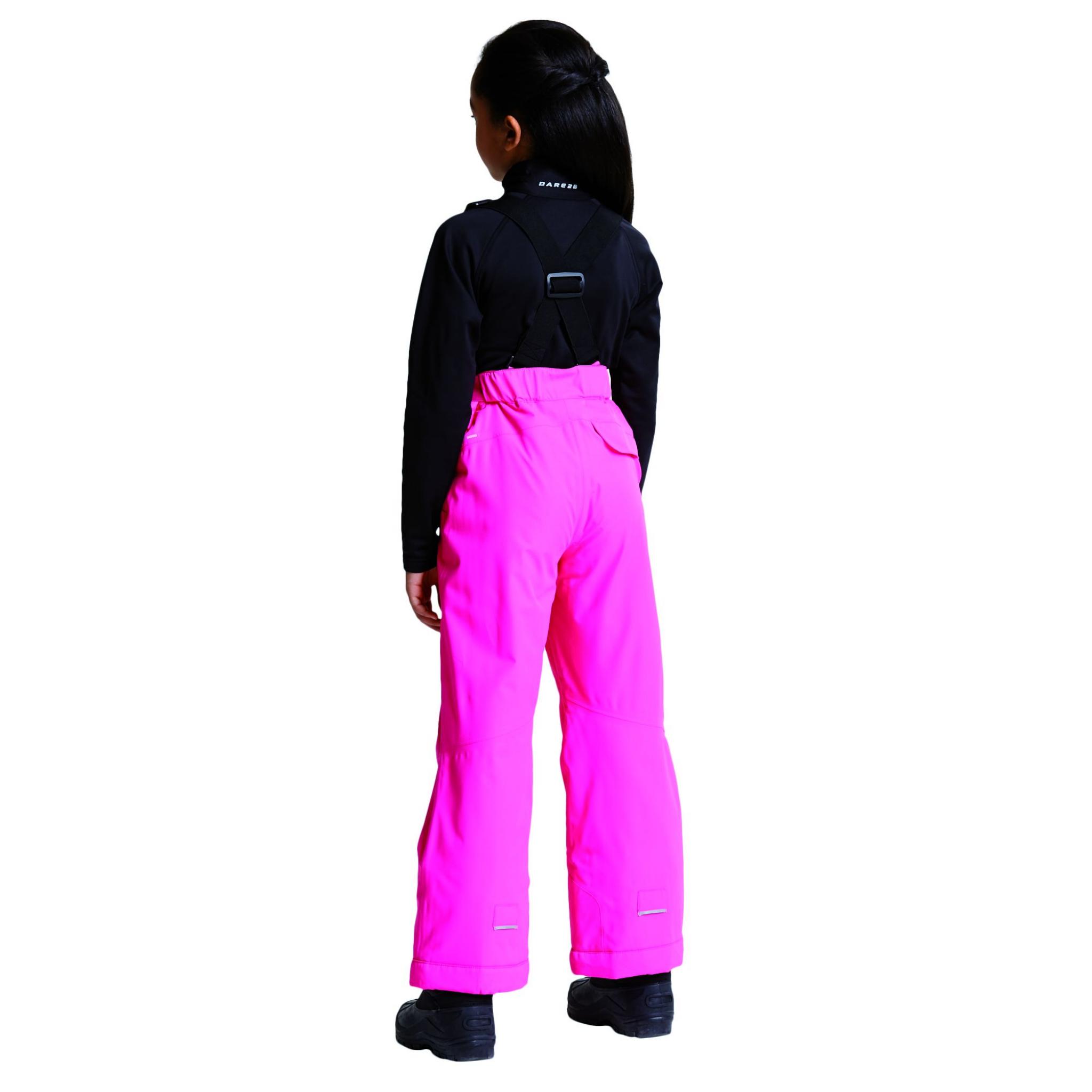 DARE 2B WHIRLWIND CYBER PINK GIRLS SKI PANTS SALOPETTES