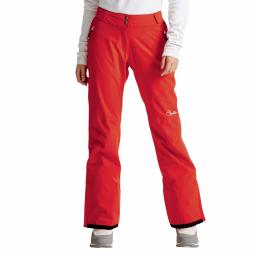 Womens DARE2B STAND FOR II HIGH RISK RED Stretch Ski Pants SHORT LEG