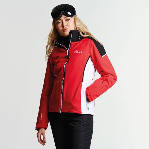 Womens Dare2b CONTRIVE LOLLIPOP RED Ski Jacket