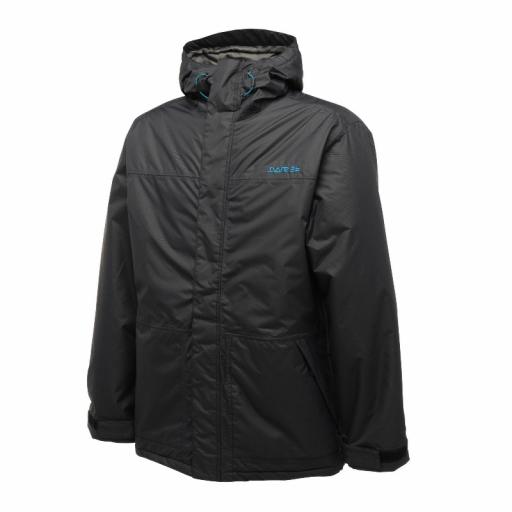 Mens Dare2b SHOOK UP BLACK PRINT Ski Jacket