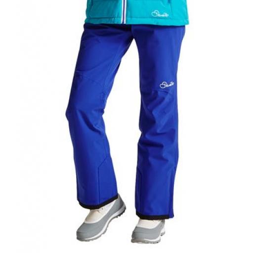 Womens DARE2B STAND II FOR CLEMATIS BLUE Stretch Ski Pants Sizes 8 20