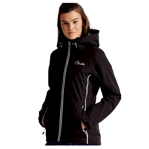 Womens Dare2b INVOKE II BLACK Ski Jacket