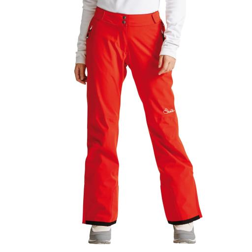 Womens Dare2b STAND FOR II HIGH RISK RED Stretch Ski Pant- SHORT LEG EXCLUSIVE