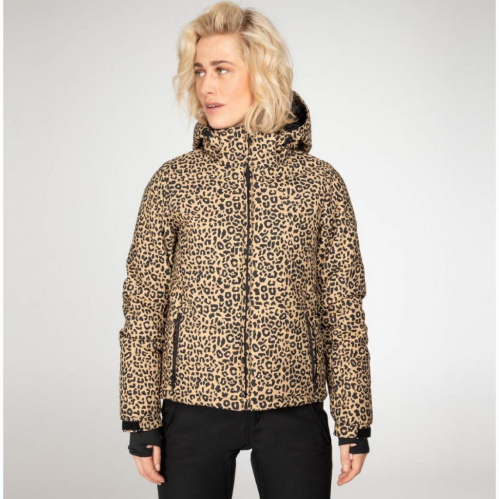 PROTEST DALLAS TORTILLA LEOPARD PRINT Womens SKI JACKET
