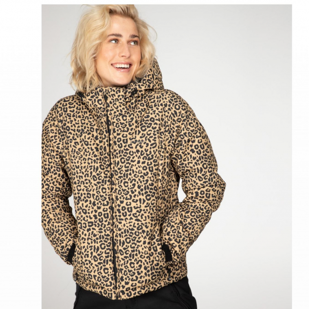 PROTEST DALLAS TORTILLA LEOPARD PRINT Womens SKI JACKET