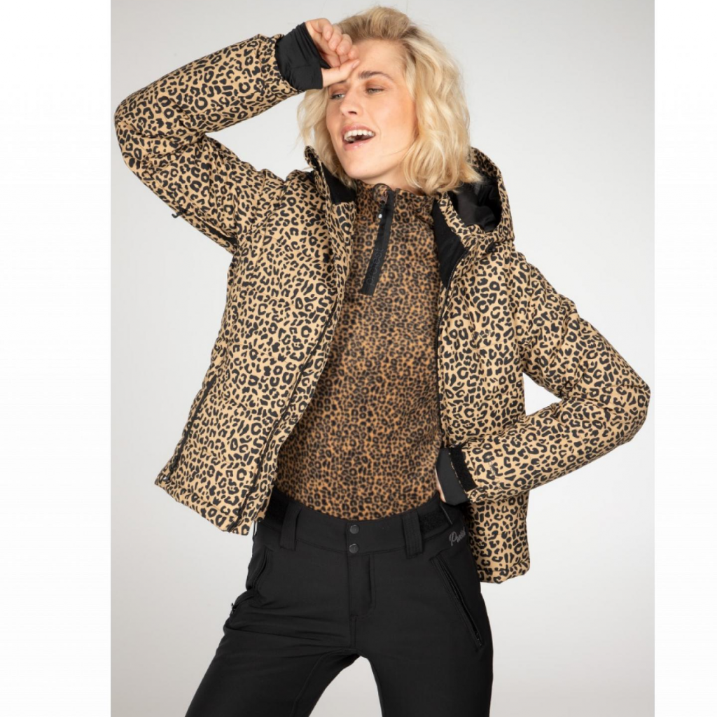 PROTEST DALLAS TORTILLA LEOPARD PRINT Womens SKI JACKET