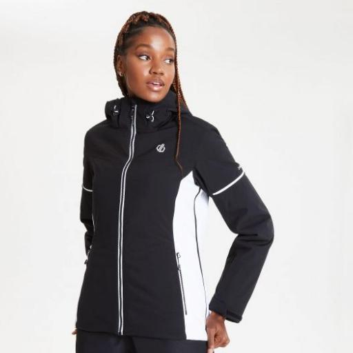 Dare2b ENCLAVE BLACK Womens Ski Jacket Plus size