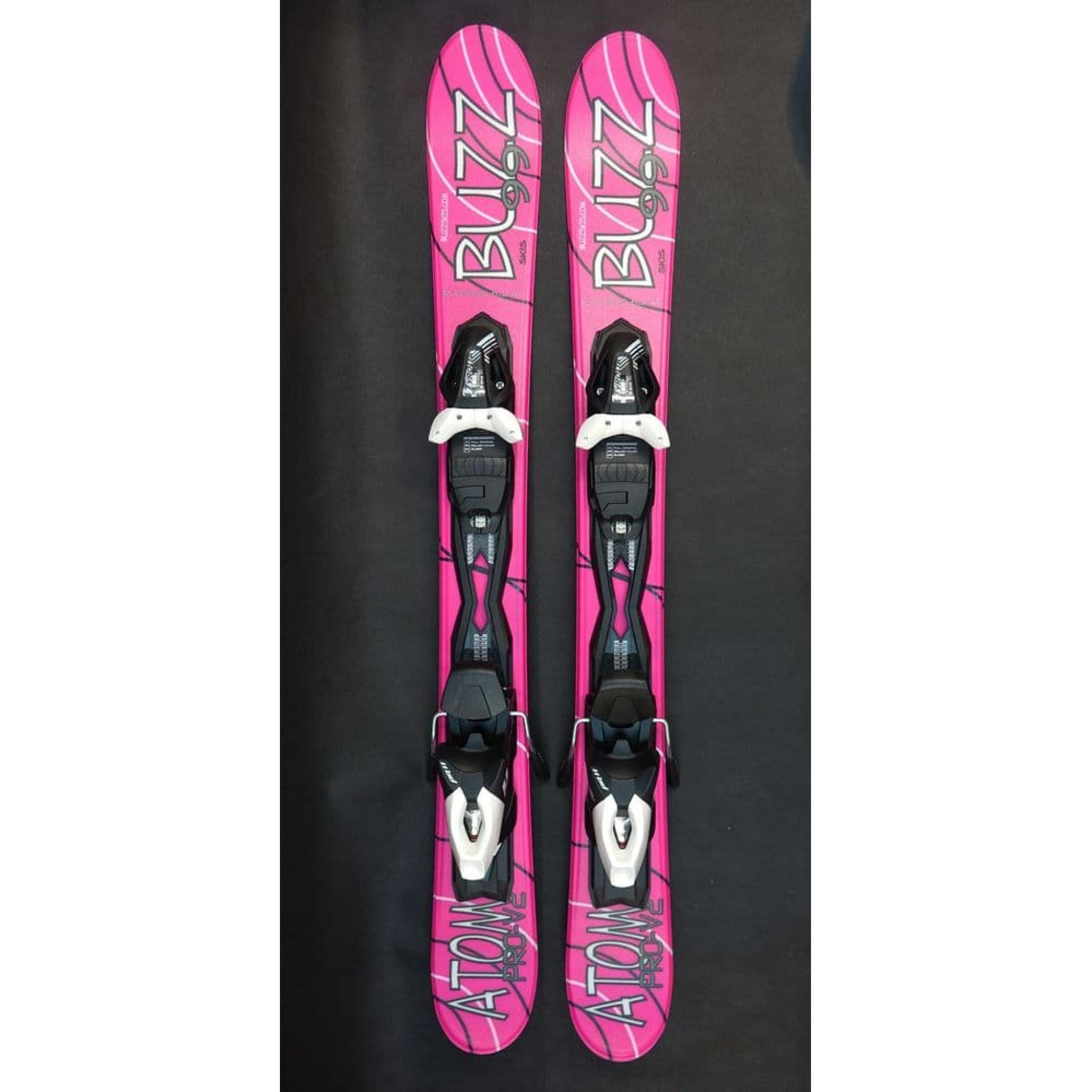 Buzz Atom Pro PINK 99cms Snowblade Mini Ski