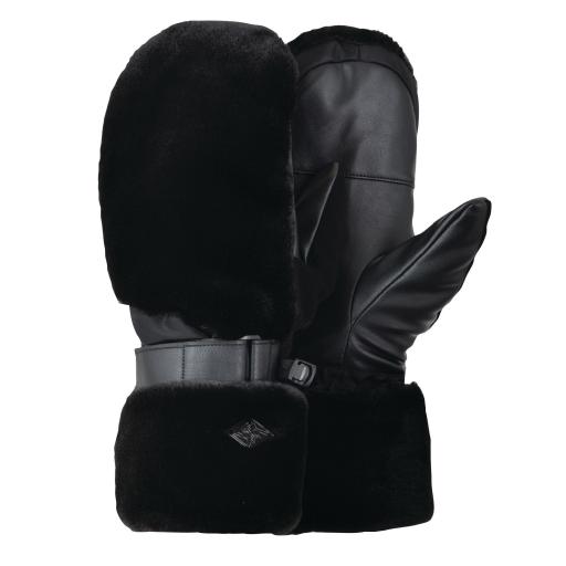 Womens Dare2b X Julien Macdonald RICHES BLACK Mitten/ Gloves