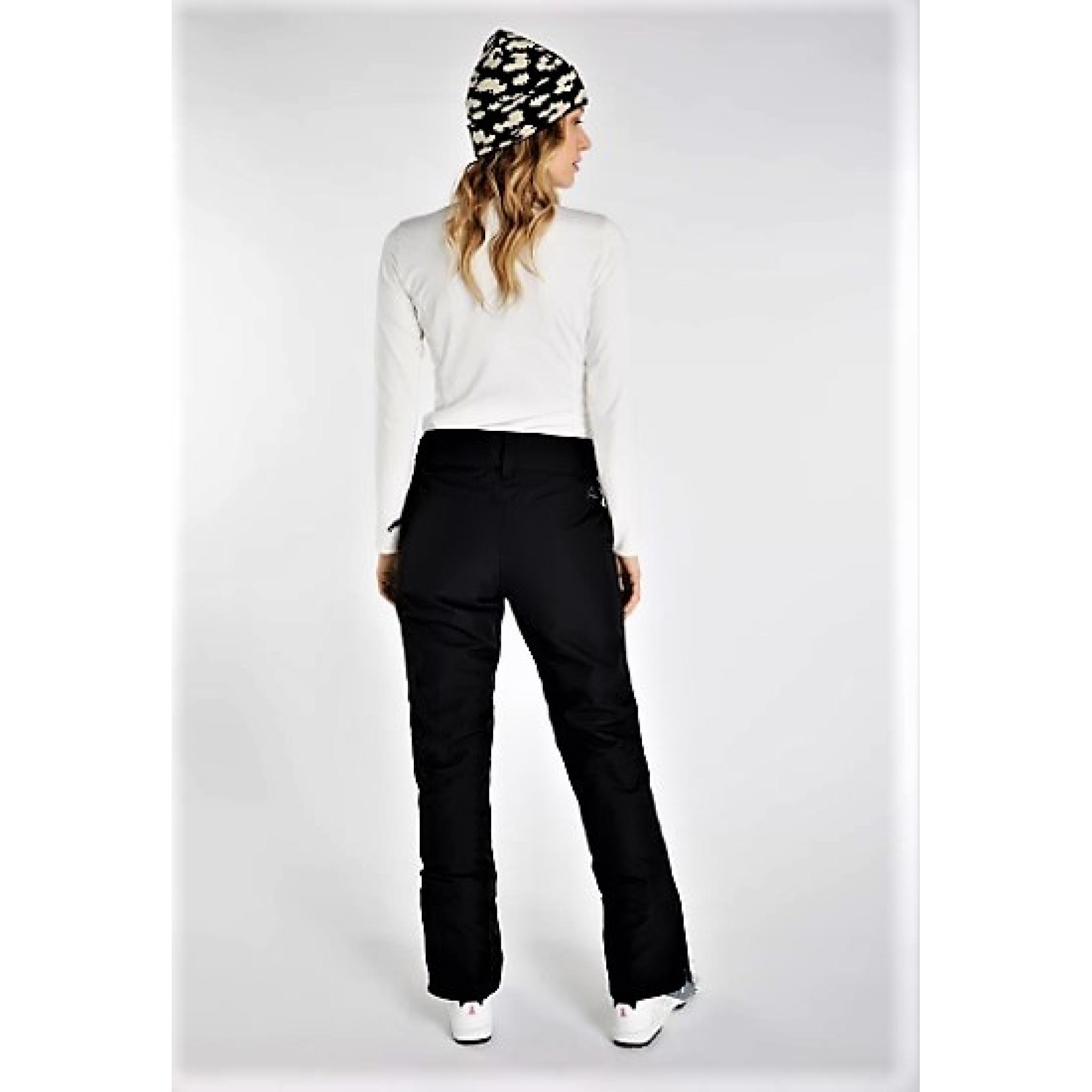 PROTEST KENSINGTON Black Womens Ski Pants SHORT LEG
