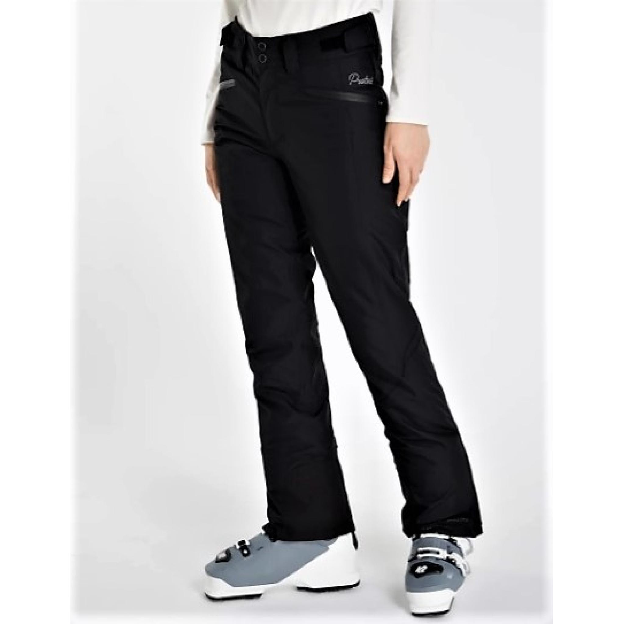 PROTEST KENSINGTON Black Womens Ski Pants SHORT LEG