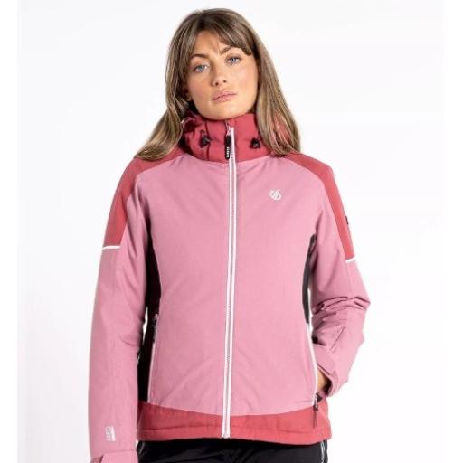 Womens Dare2b ENLIVEN MESA ROSE PINK Ski Jacket