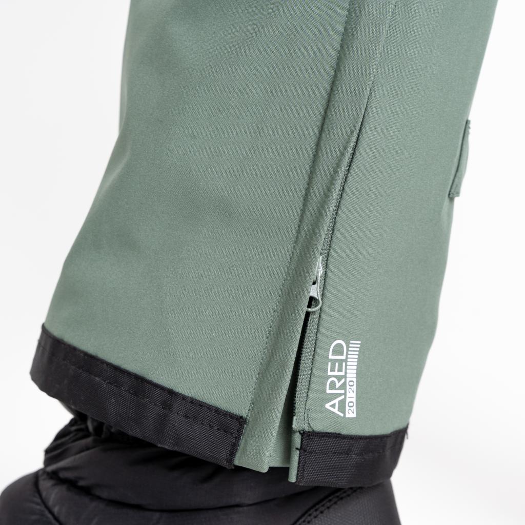 DARE2B EFFUSED Duck Grren Soft Shell Ski Pants SHORT