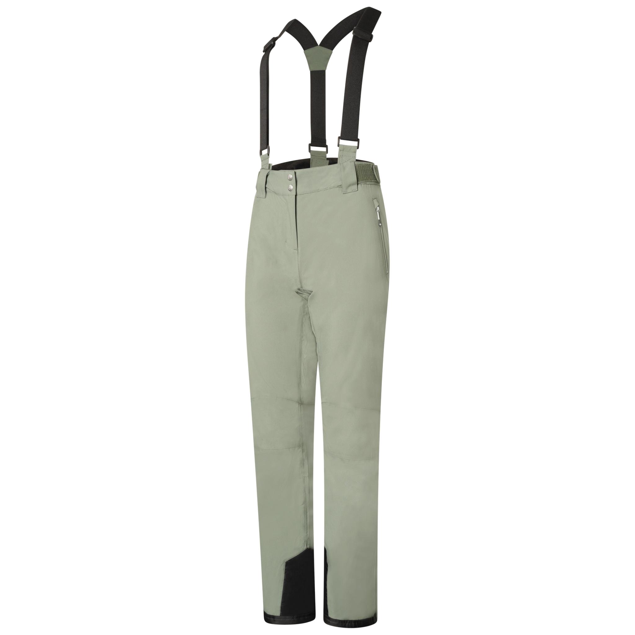 DARE2B EFFUSED Duck Grren Soft Shell Ski Pants SHORT