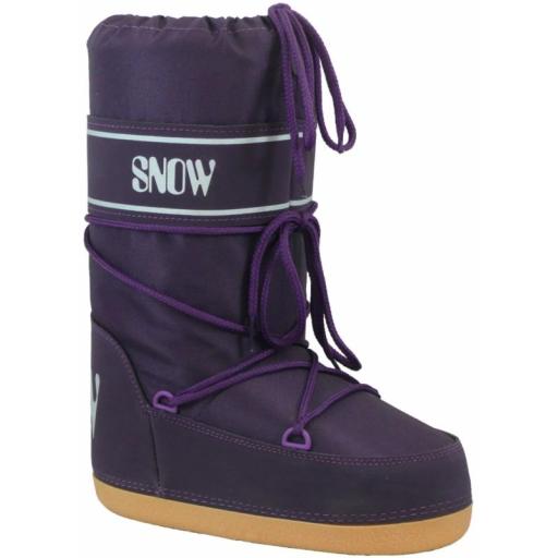 Apres ski Moon boots Purple Kids Adults