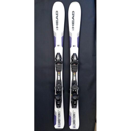 HEAD AMBITION-R 130cms Short Mini ski inc Full Release bindings