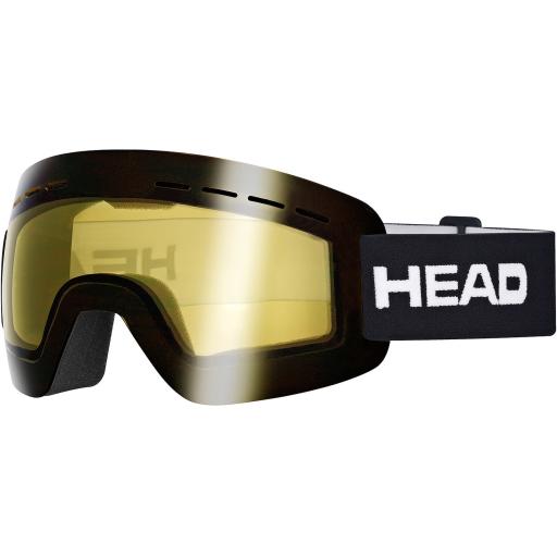 HEAD SOLAR STORM YELLOW Goggles - Double Ski Snowboard  Lens: CAT S1