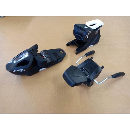 Pair Tyrolia/Head PR11 GW ski binding Black/White (Toe and Heel piece set ) c/w 85mm brake