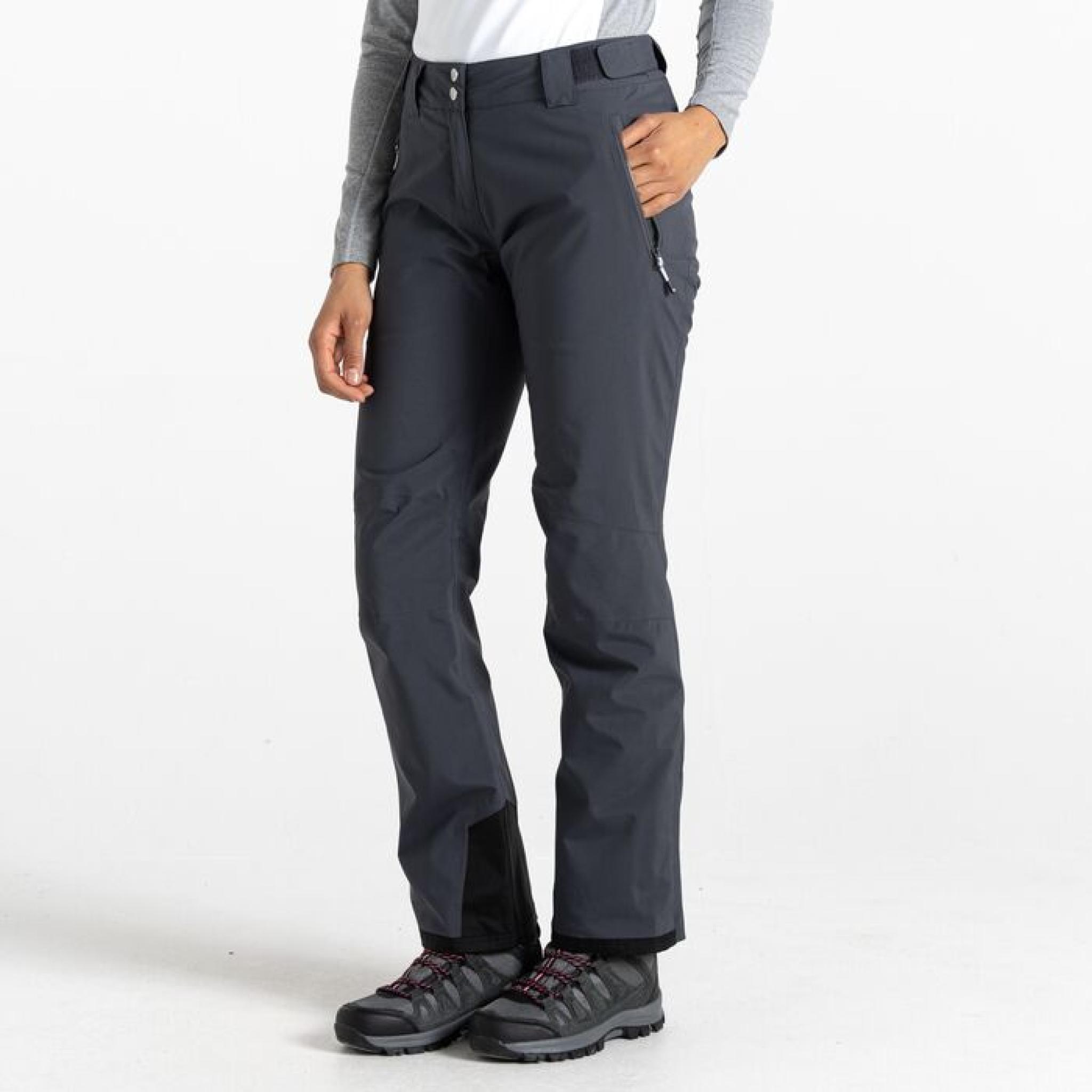 DARE2B EFFUSED Ebony Grey Soft Shell Ski Pants SHORT