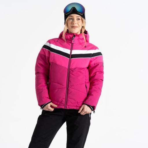 Womens Dare2b Powder Pure Pink Ski Board Jacket