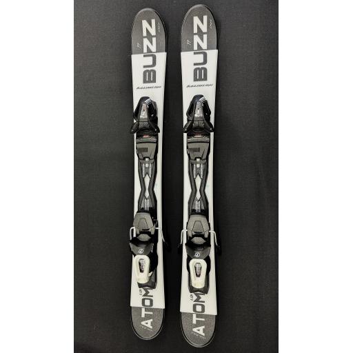 Buzz Noir-Blanc 99cms Snow Blade Ski Boards c/w Tyrolia Bindings