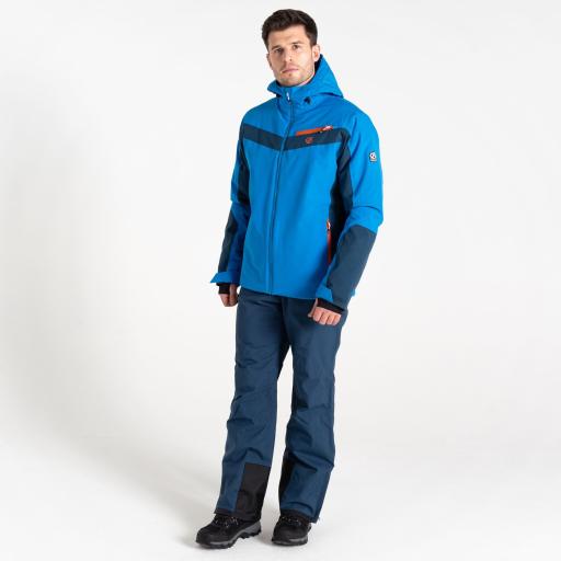 Mens Dare2b EAGLE II Ski Board Jacket Moonlight Denim Blue - Plus Sizes Available