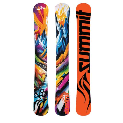 Summit SK8 MS 96cms Snow Blade Ski Boards Rocker - Ski Board only - No Bindings