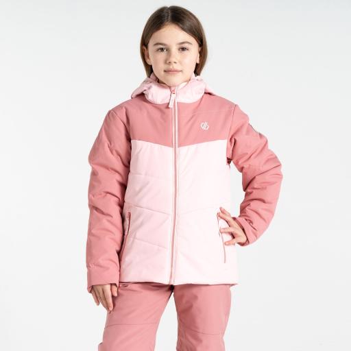 Childs' Kids' Dare2b Jolly Ski Snow Jacket Rose Pink Girls Ski Jacket