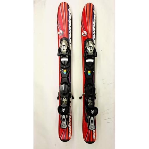 Salomon 90 cms  Freeglide Snowblades with Release Bindings - Rare Size- Used -code550