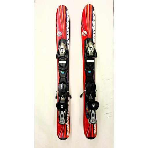 Salomon 90 cms  Freeglide Snowblades with Release Bindings - Rare Size- Used -code 090