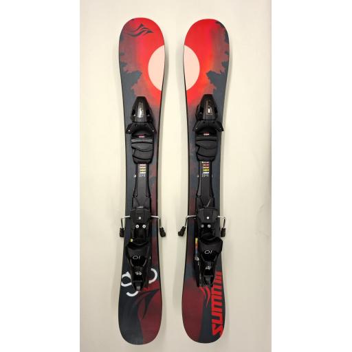 Summit SK8 RT 96cms Snow Blade Ski Boards c/w Tyrolia Bindings Rocker - Just Arrived from USA