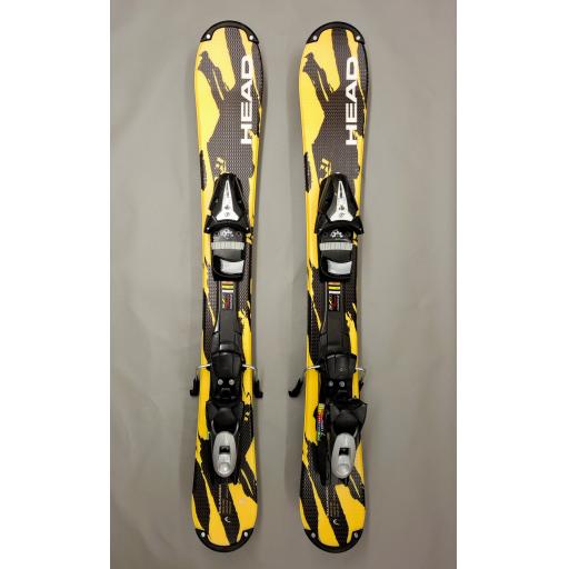 HEAD SALAMADER 94cms Ski Blade Mini Ski Inc Release Binding - USED - VGC