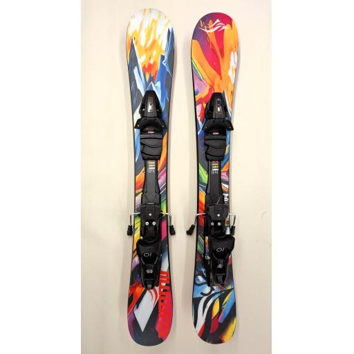 Summit SK8 MS 96cms Snow Blade Ski Boards c/w Tyrolia Bindings Rocker - Just Arrived from USA