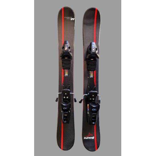 Summit CARBON PRO 99cms Snow Blade Ski Boards c/w Tyrolia Bindings - Just Arrived from USA - Only 2 left