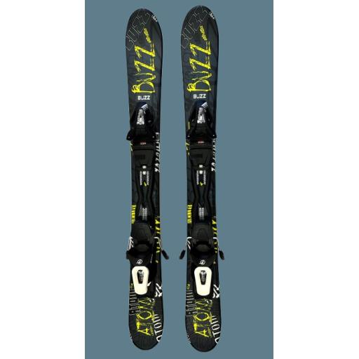 Buzz Urban 99cms Snow Blade Ski Boards c/w Tyrolia Bindings -  3 pairs left