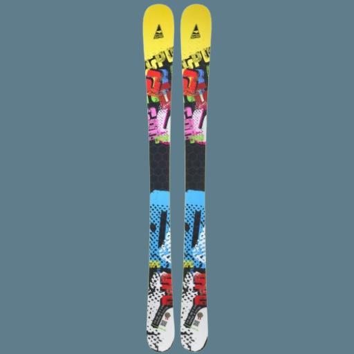 GPO Short Rocker JAM 130cms Adult Short skis with Tyrolia Bindings