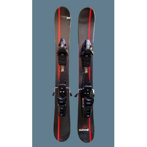 Summit CARBON PRO 99cms Snow Blade Ski Boards c/w Tyrolia Bindings - Just Arrived from USA - Only 2 left